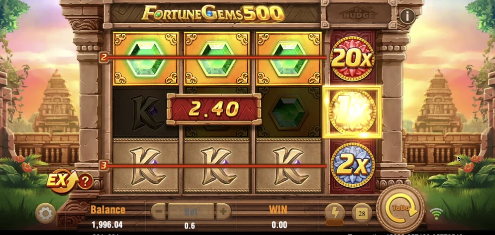 Fortune Gems 500 demo